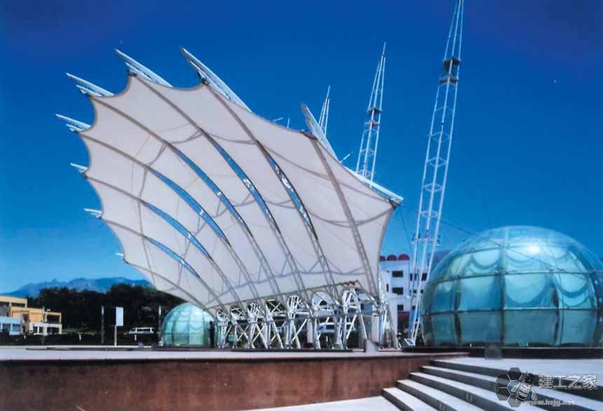 万源车棚膜结构网架